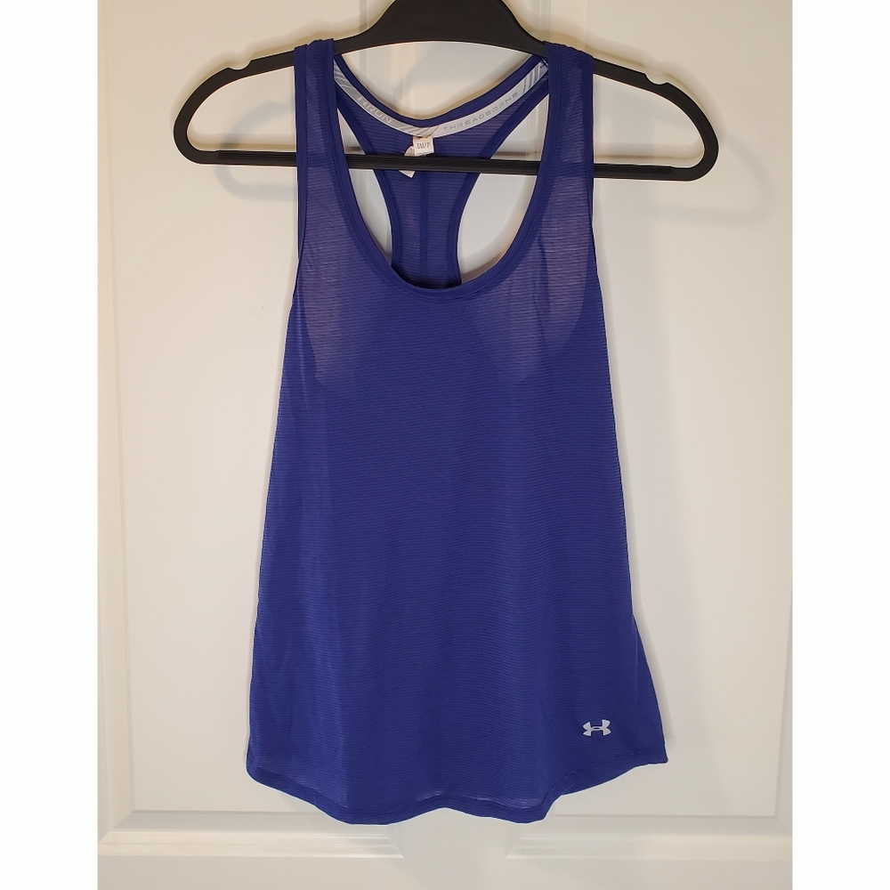 Under Armour Sports Tank Size Small Color Blue (Blueish Purple)
